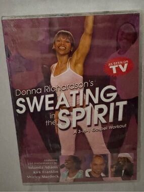 New Sealed DVD Copy of 2005 Donna Richardson’s Sweating in the Spirit